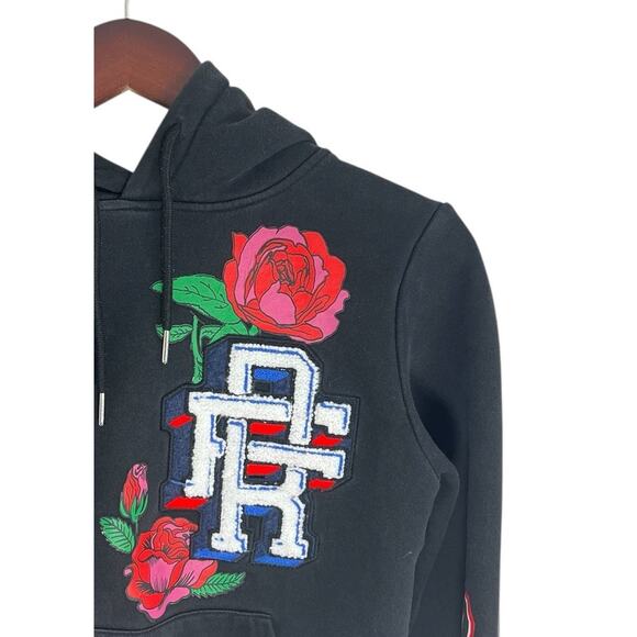 First Row Sweatshirt Hoodie Black Small Multicolor y2k Whimsygoth Streetwear - Picture 5 of 10
